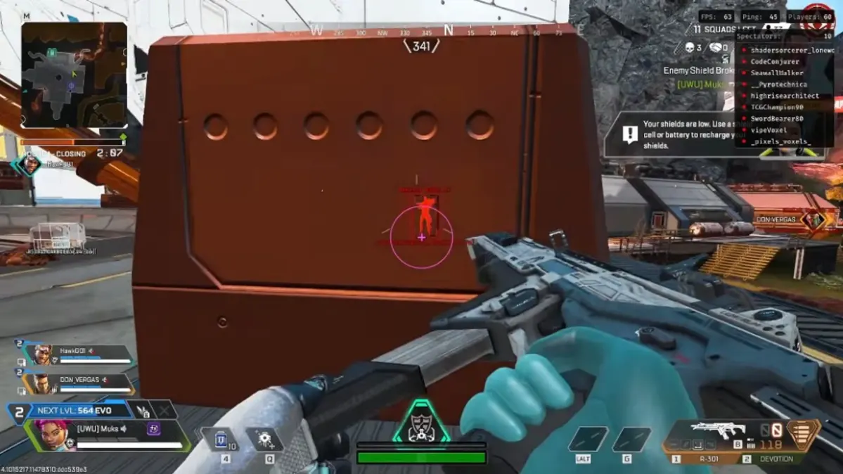 Apex Cheat — Apex Legends ESP and aimbot overlay